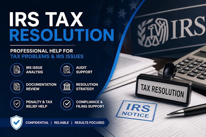 Tax Resolution Services and How They Help Solve IRS Problems