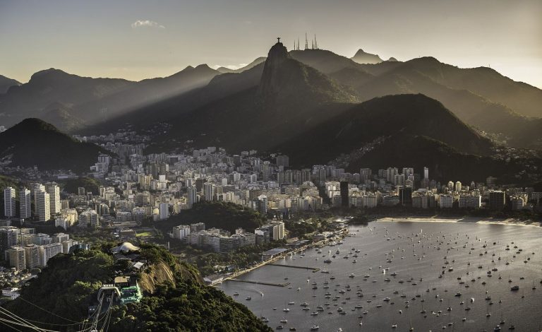 Digital Twins Help Cities Test Infrastructure Changes An aerial view of a city skyline